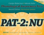 Phonological Awareness Test 2: Normative Update (PAT-2: NU)