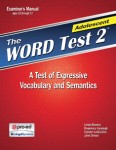 The WORD Test 2 – Adolescent