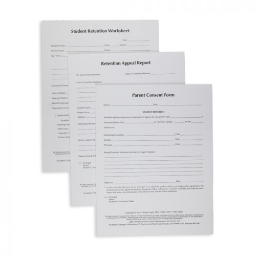 Light's Retention Scale Printable