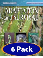 READING ESSENTIALS / ADAPTATION AND SURVIVAL [6-PACK]