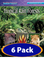 READING ESSENTIALS / TROPICAL RAIN FORESTS [6-PACK]