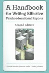 A Handbook for Writing Effective Psychoeducational Reports