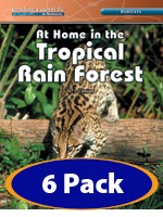 READING ESSENTIALS / AT HOME TROPICAL RAIN FOREST [6-PACK]