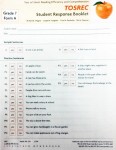 Student Response Booklets