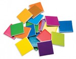 LiPS Small Coloured Square Magnets