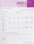 DASH-3 Examiner Record Booklet - Academics Scale (10)