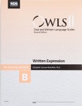 OWLS-II (Form B) WE Response Booklets (25)