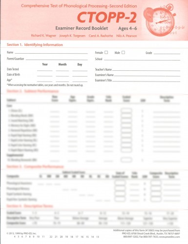 Ctopp Conversion Chart