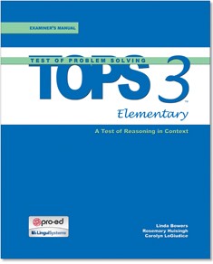TOPS-3 ELEMENTARY / COMPLETE KIT