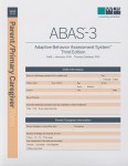 ABAS-3 Infant and Preschool: Parent/Primary Caregiver Forms (25)