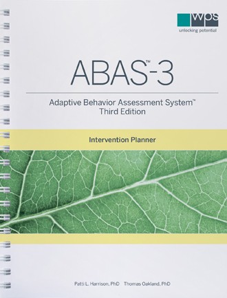 ABAS-3 INTERVENTION PLANNER (PRINT VERSION)