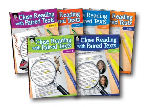 CLOSE READING WITH PAIRED TEXTS (SET OF 6)