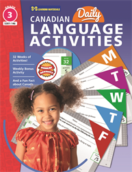 CANADIAN DAILY LANGUAGE ACTIVITIES / GRADE 3
