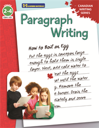CANADIAN WRITING / PARAGRAPH WRITING / GR 2-4 [EB]