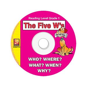 FIVE W’S / READING LEVEL 1 (RESOURCE CD)