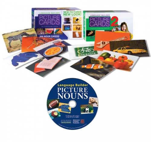 LANGUAGE BUILDER / PICTURE CARDS 1 & 2 WITH SOFTWARE