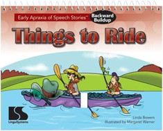 EARLY APRAXIA OF SPEECH STORIES / THINGS TO RIDE