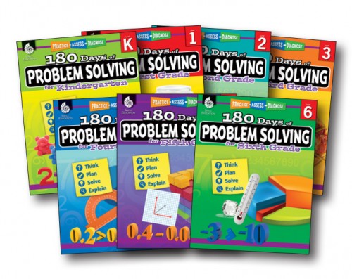 180 DAYS / PROBLEM SOLVING / COMPLETE SET (7 BOOKS)