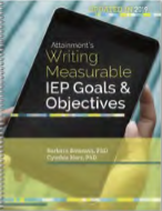 WRITING MEASURABLE IEP GOALS AND OBJECTIVES